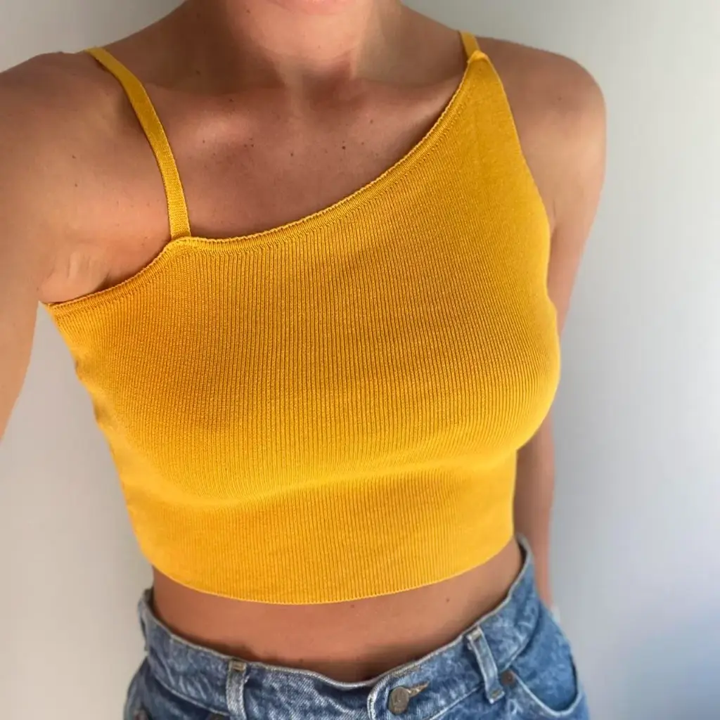 SHEIN, Blusa corta