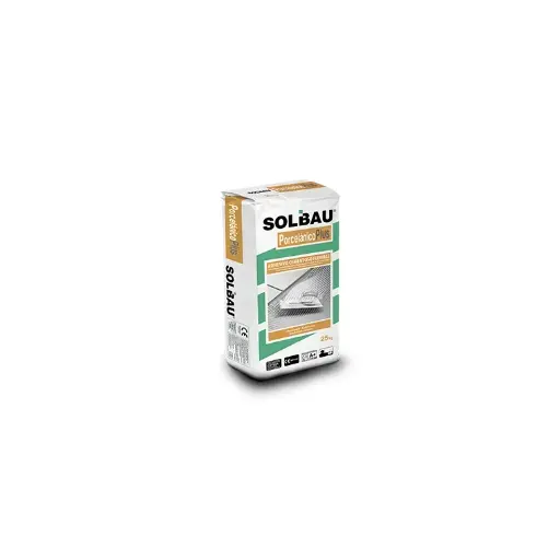 SOLBAU, Cemento cola porcelánico de 25kg