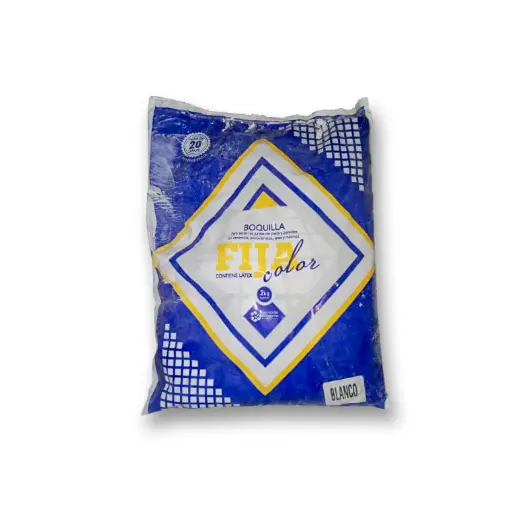 FIJA color, Cemento marfil para juntas de 2kg