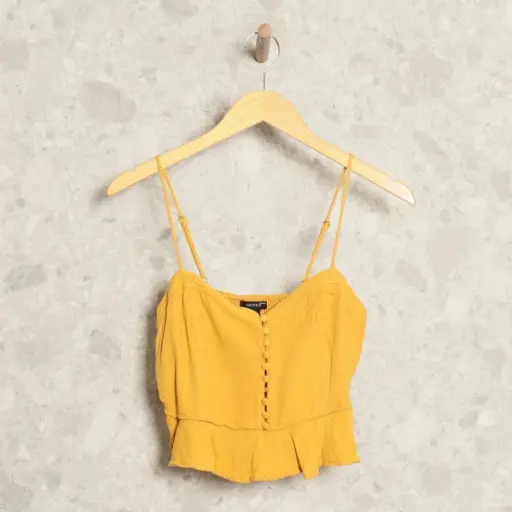 FOREVER 21, Blusa corta de finos tirantes 