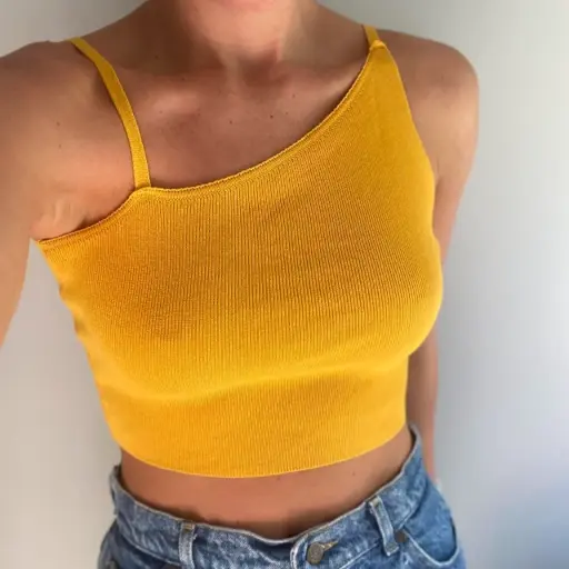 SHEIN, Blusa corta