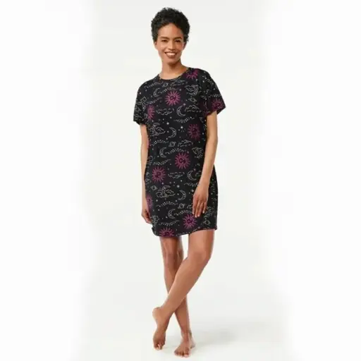 JOYSPUN, Bata de casa estampado cielo