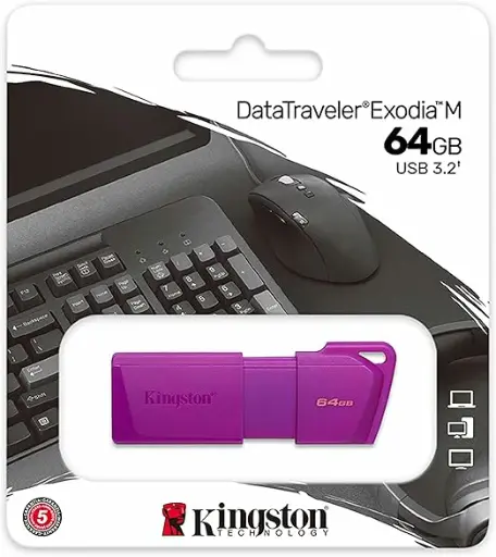 Kingston, Memoria flash de 64 GB 